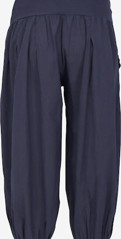 malito more than fashion Harem Pants in Blue: front
