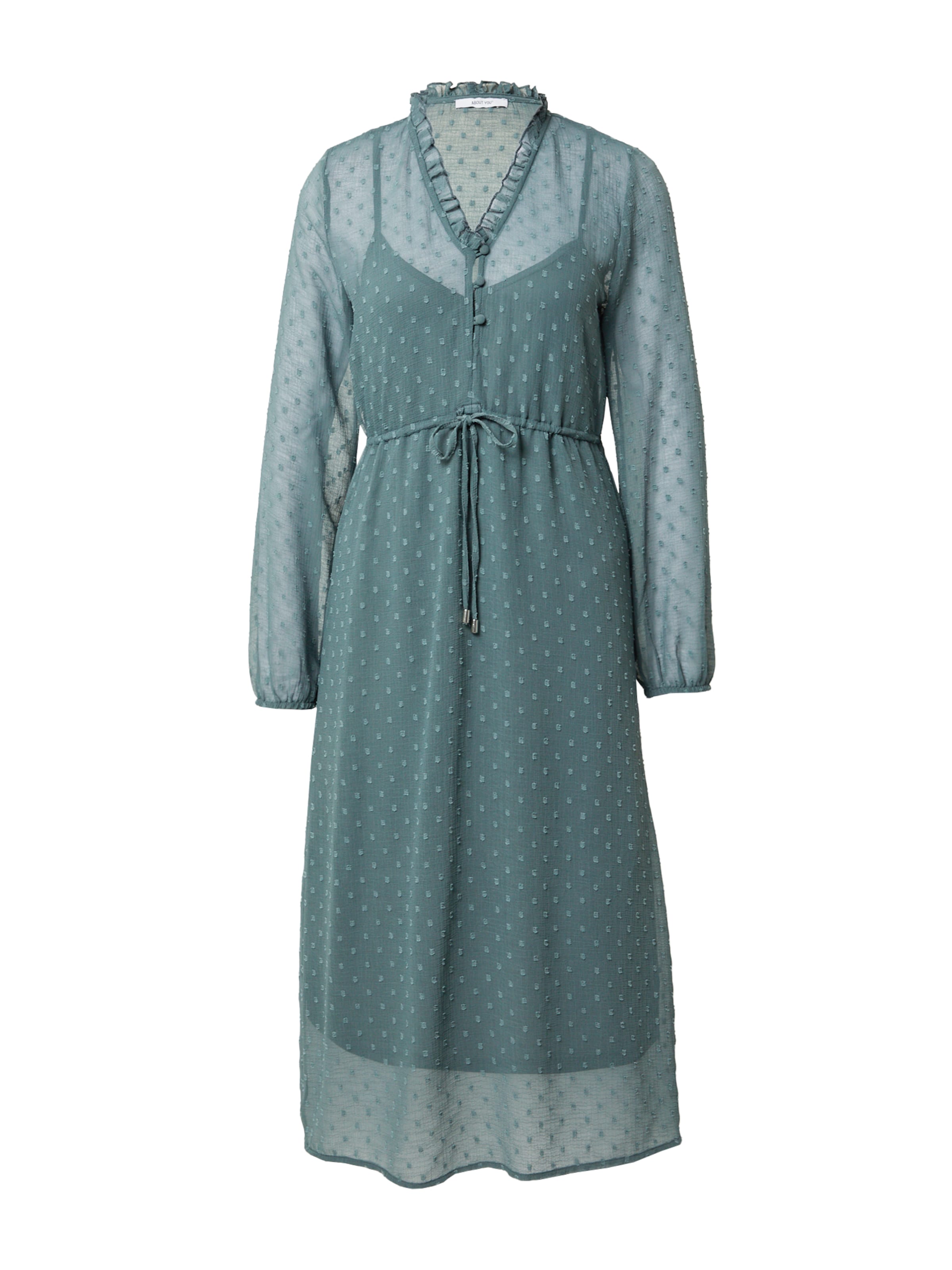 ABOUT YOU Šaty 'Juliana' - Zelená: predná strana