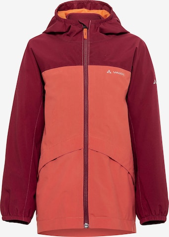 VAUDE Outdoorjas 'Escape' in Rood: voorkant