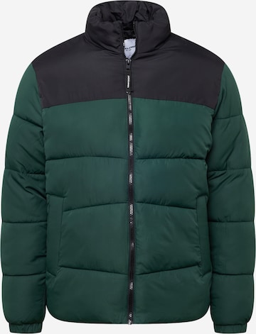 JACK & JONES Winter Jacket 'CHILI' in Green: front