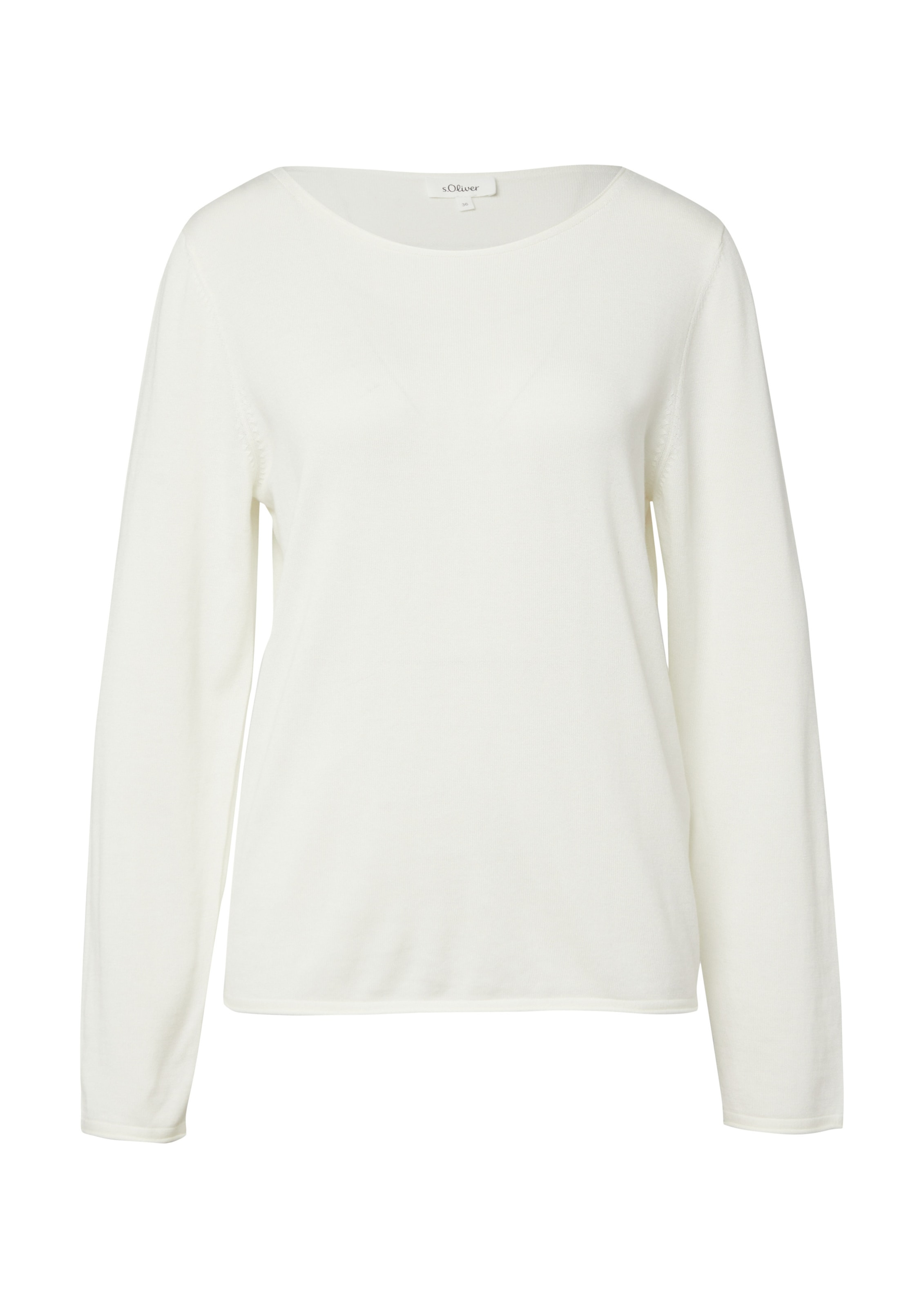 s.Oliver Pullover in Beige: Vorderseite