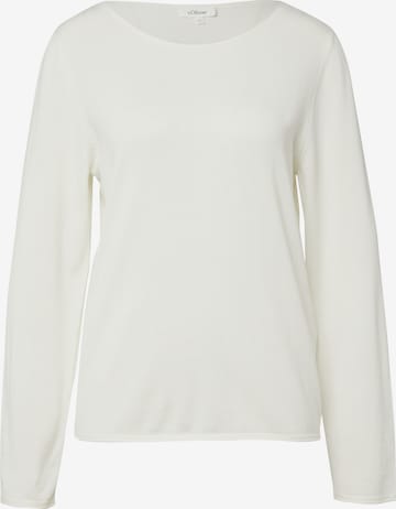 Pull-over s.Oliver en beige : devant