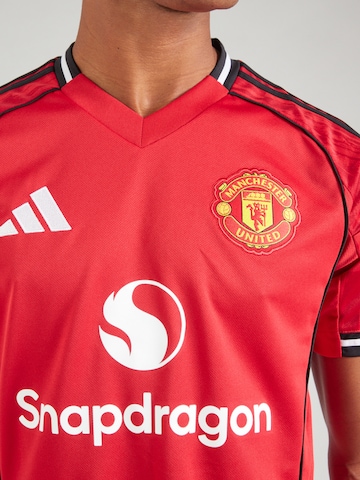 ADIDAS PERFORMANCE Αθλητική φανέλα 'Manchester United 2025/2026' σε κόκκινο