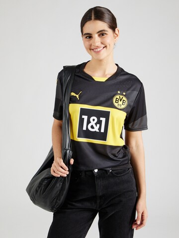 Maglia trikot 'Borussia Dortmund 24/25' di PUMA in nero: frontale