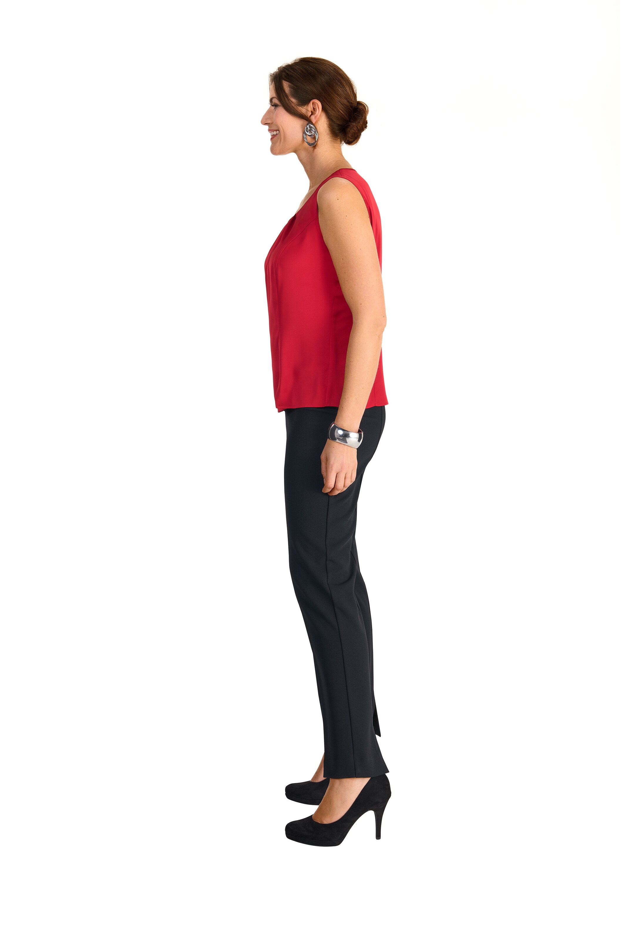 Select By Hermann Lange Top in Red