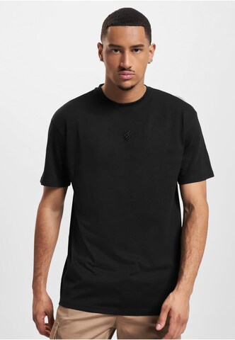 ROCAWEAR Футболка 'Nonchalance' в Черный: спереди