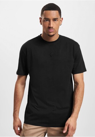 ROCAWEAR T-Shirt 'Nonchalance' in Schwarz