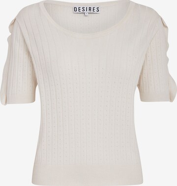 DESIRES Sweater 'Geisha' in Beige: front
