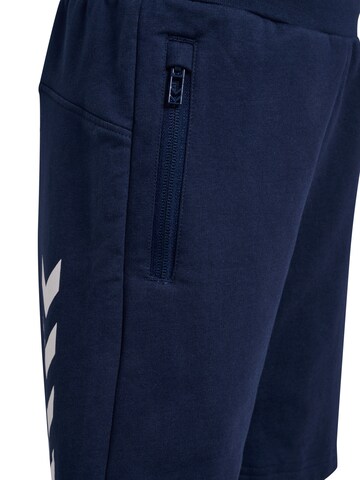 Hummel Regular Sports trousers in Blue