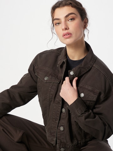 Urban Classics Between-Season Jacket in Brown