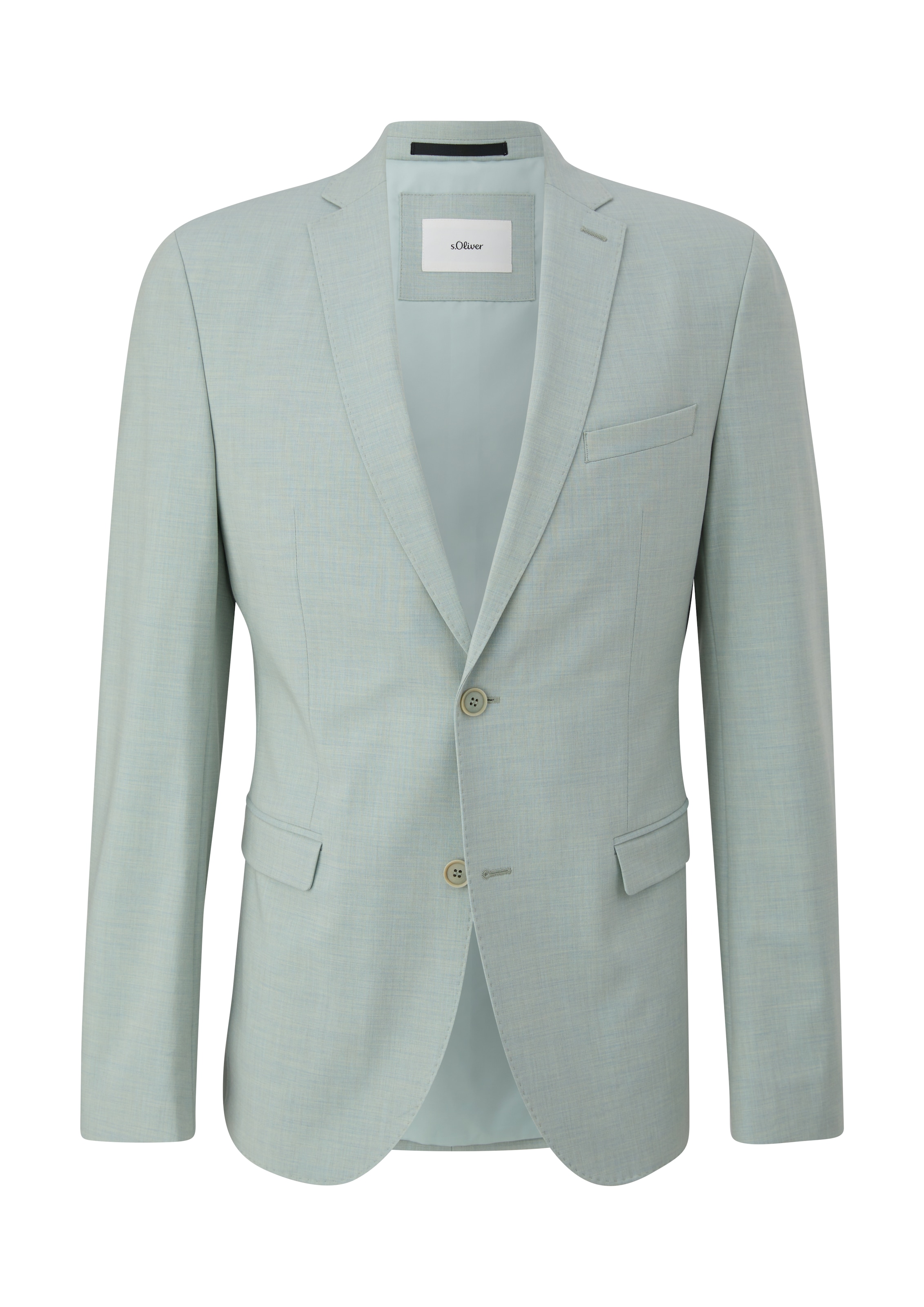 s.Oliver BLACK LABEL Klasiska žakete 'Pure', krāsa - pasteļzaļš, Preces skats