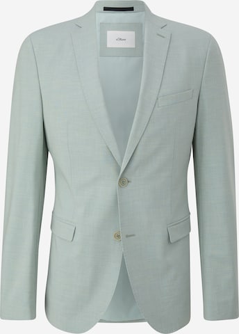 s.Oliver BLACK LABEL Slim fit Suit Jacket 'Pure' in Green: front