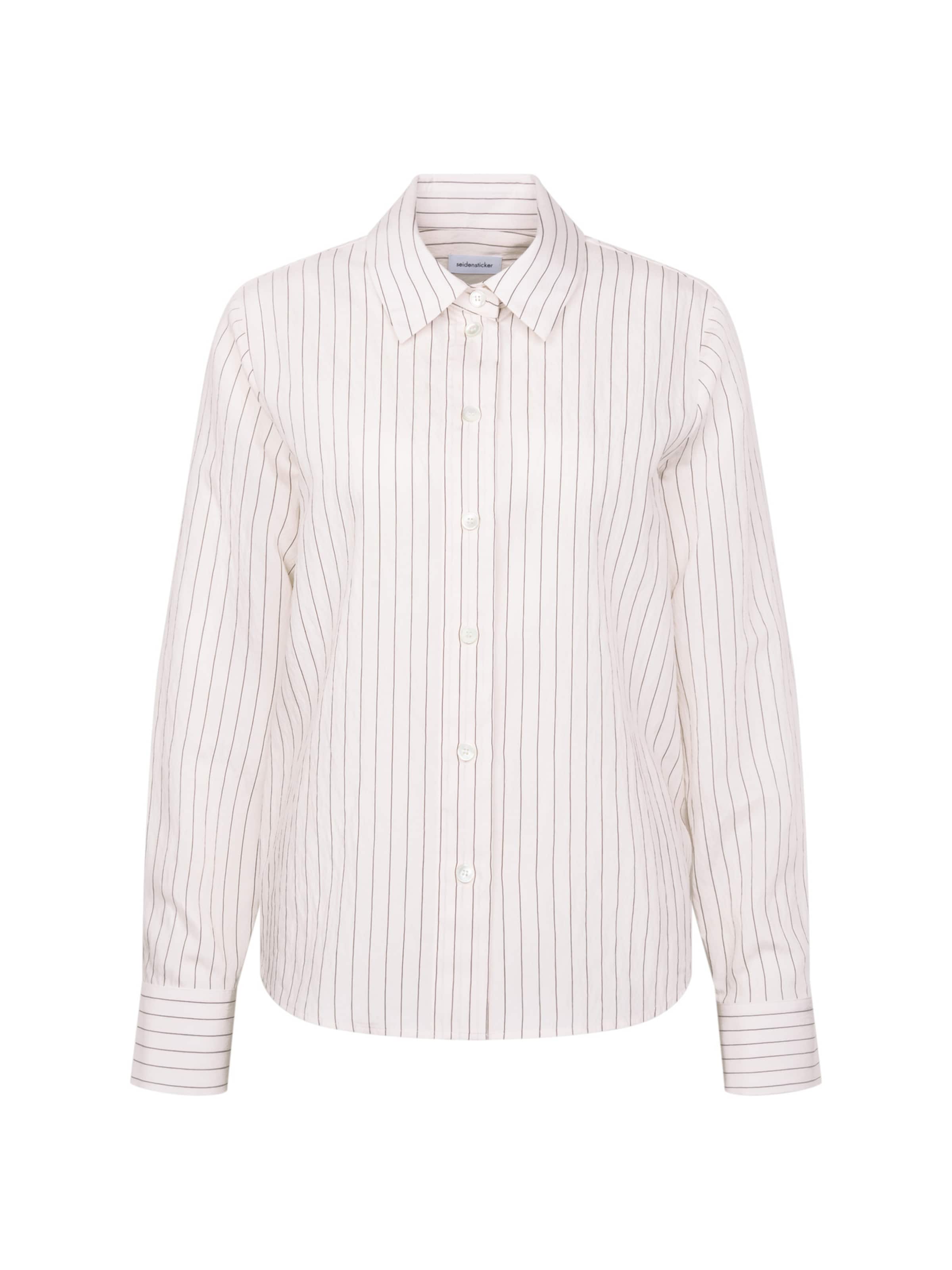 Chemisier 'February Drop 261' SEIDENSTICKER en gris : devant