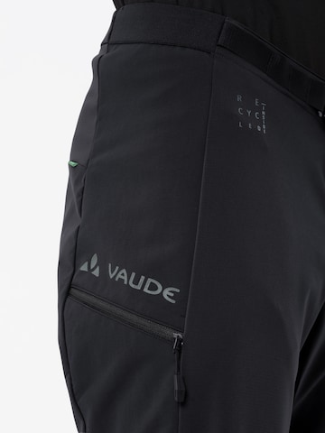 VAUDE Regular Outdoorbroek 'Moab Pro SFT' in Zwart