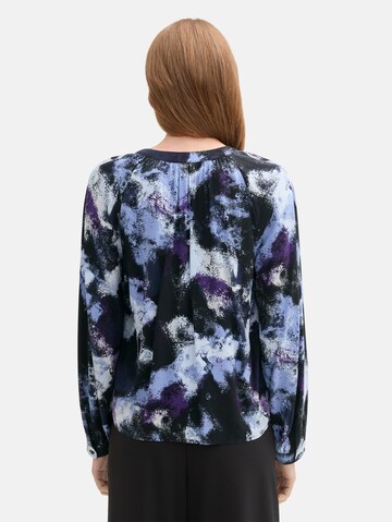 TOM TAILOR Bluse in Blau