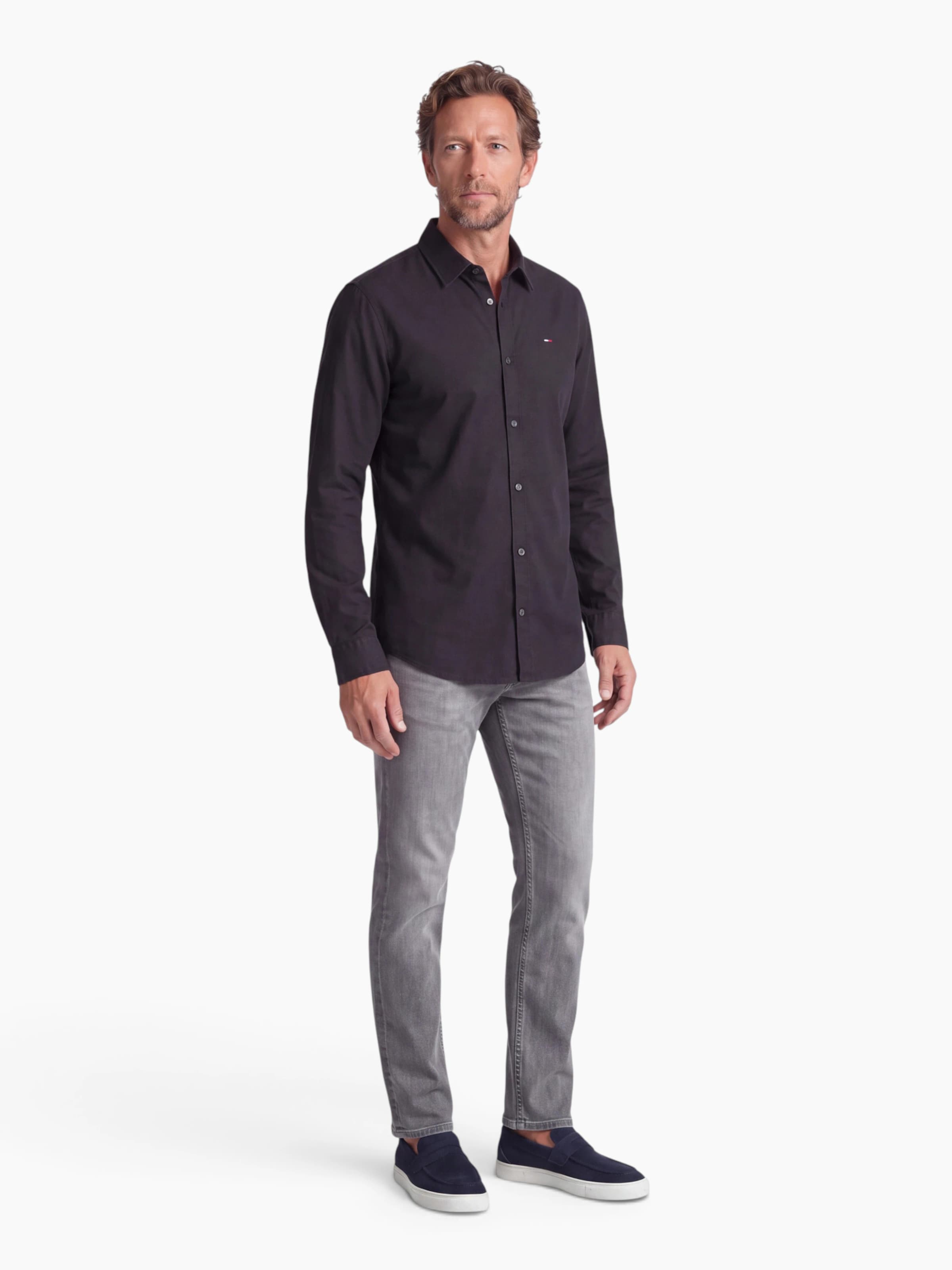 Regular Jean bugatti en gris