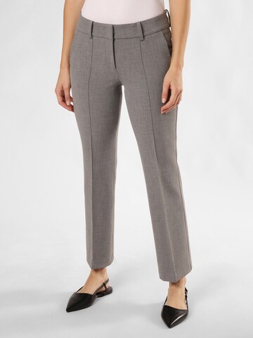 Cambio Regular Trousers ' Farah ' in Grey: front