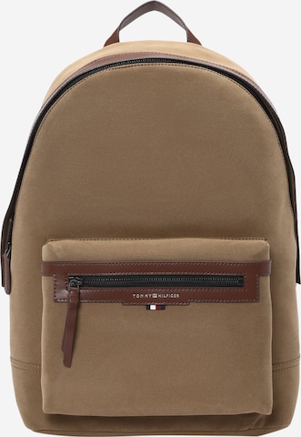 TOMMY HILFIGER Rugzak in Bruin: voorkant