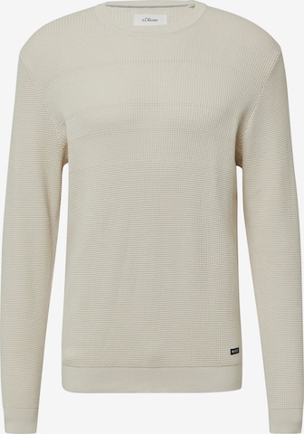 s.Oliver Свитер в Бежевый: спереди