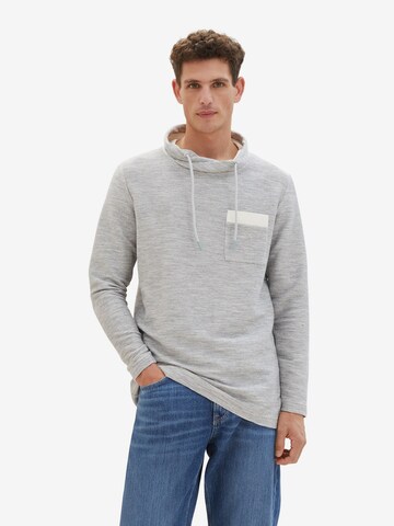 T-Shirt TOM TAILOR en gris : devant