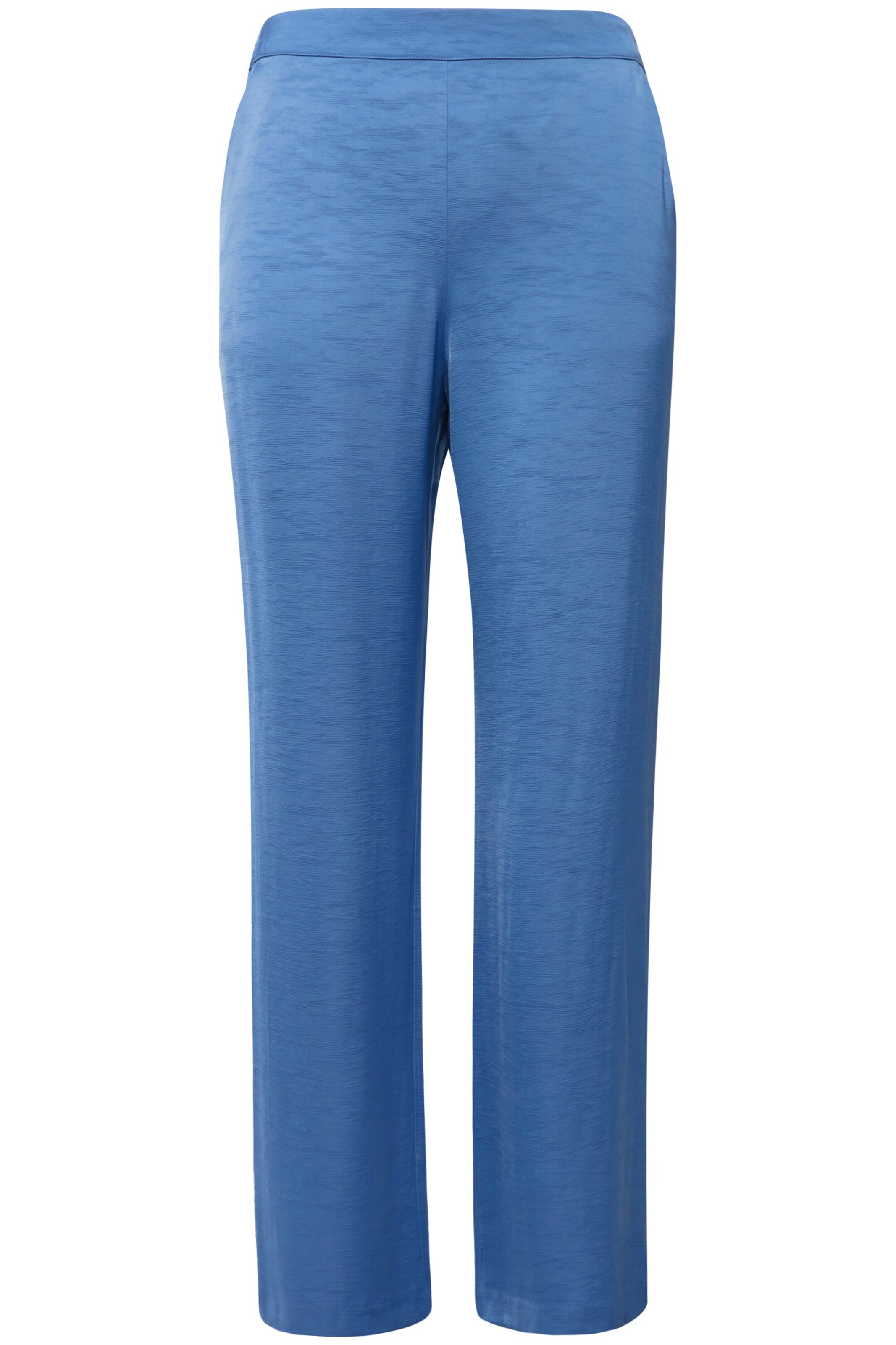 Ulla Popken Regular Hose in Blau: Vorderseite