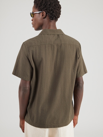 INDICODE JEANS Regular fit Skjorta 'Drill' i grön