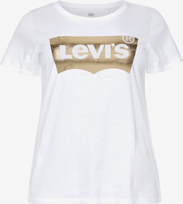Levi's® Plus T-Shirt in Weiß: Vorderseite