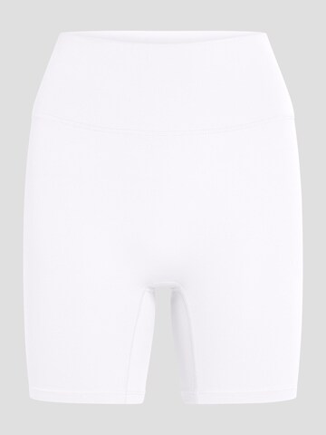 YO-GAYA Skinny Leggings in White: front