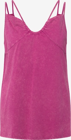 Ulla Popken Top in Roze: voorkant