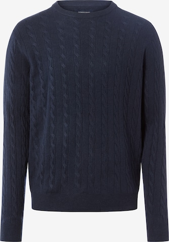 Pull-over Andrew James en bleu : devant