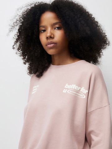Pull&BearSweater majica - roza boja