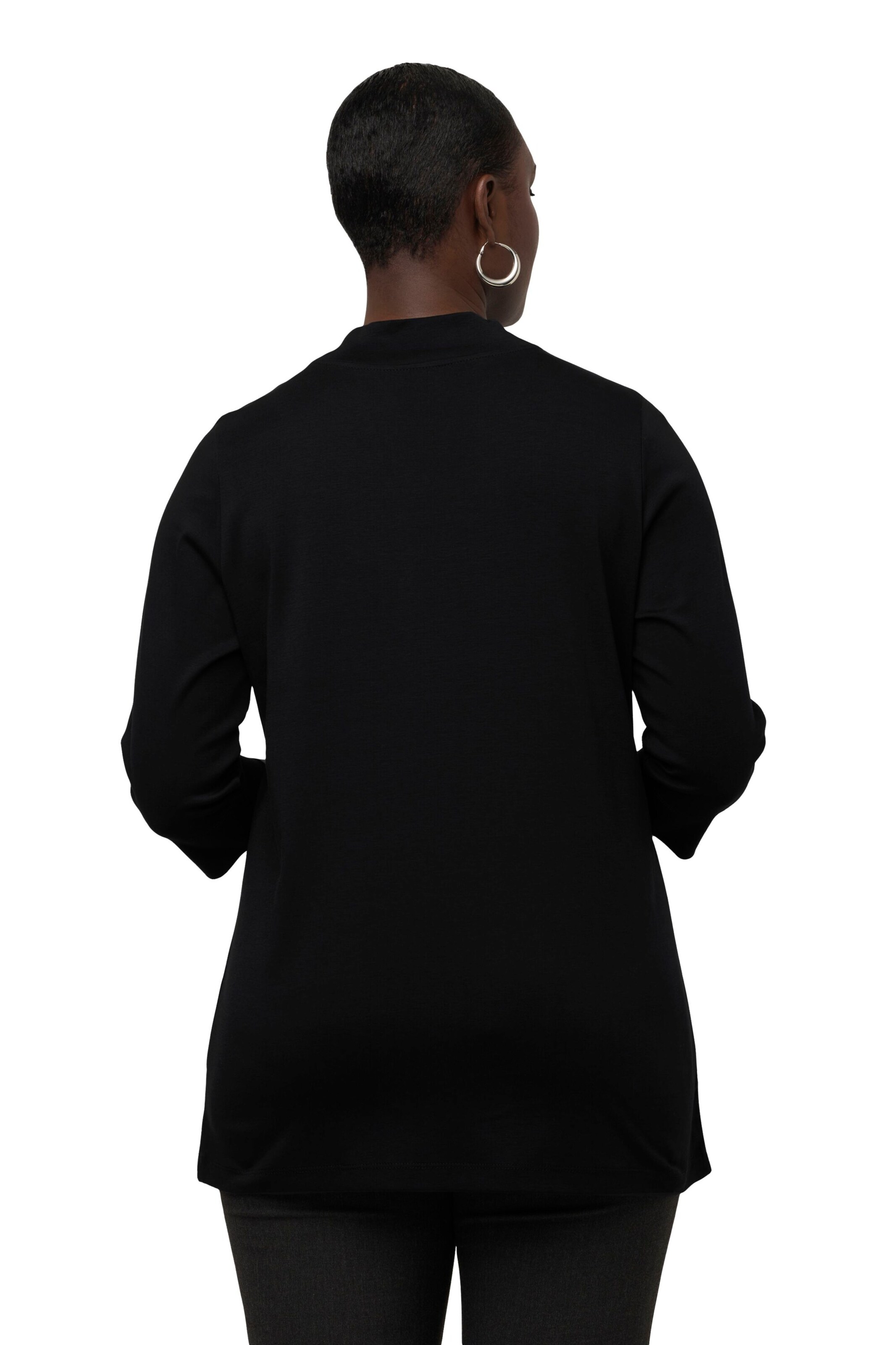 Ulla Popken Shirt in Schwarz