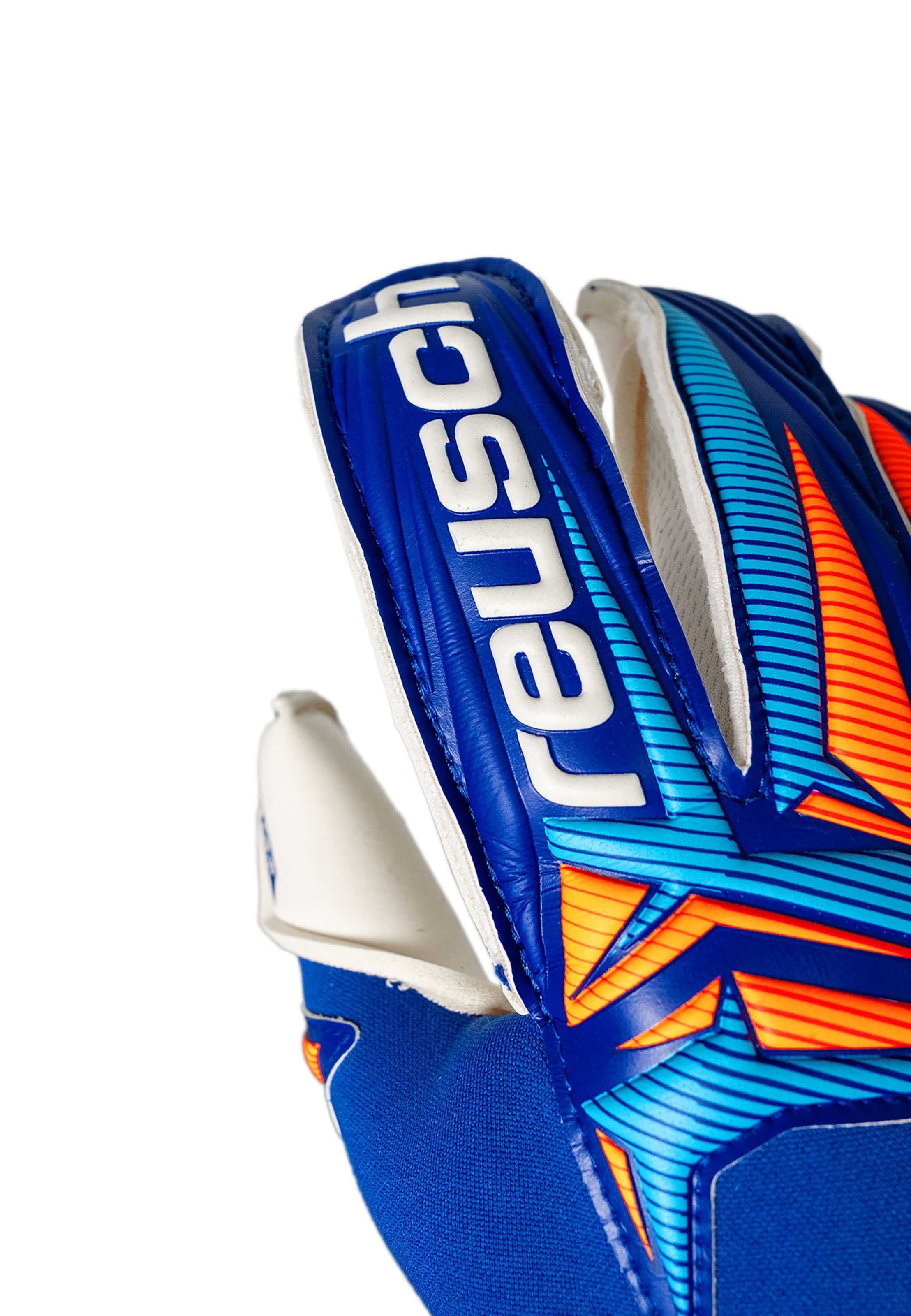 REUSCH Sports gloves 'Attrakt Gold X Evolution' in Blue
