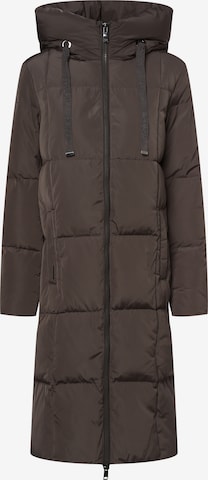 MOS MOSH Winter Coat in Brown: front