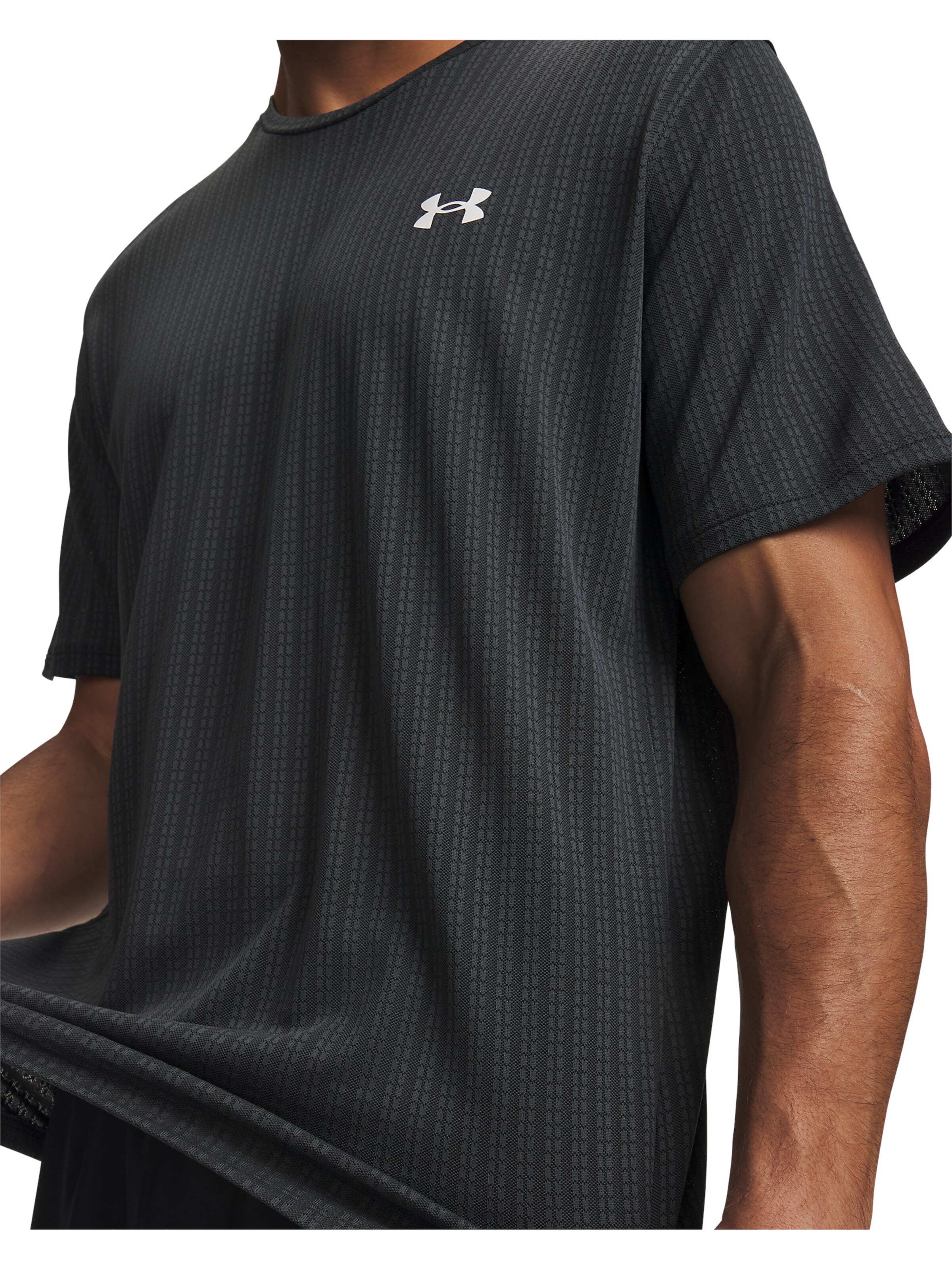 UNDER ARMOUR Functioneel shirt 'Tech Vent' in Zwart