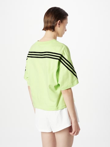 ADIDAS SPORTSWEAR Λειτουργικό μπλουζάκι 'Future Icons 3-Stripes' σε πράσινο