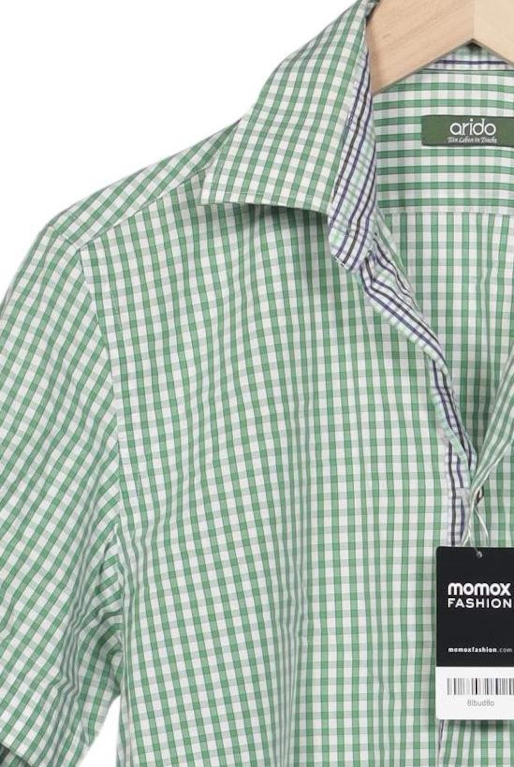 Arido Button Up Shirt in S in Green