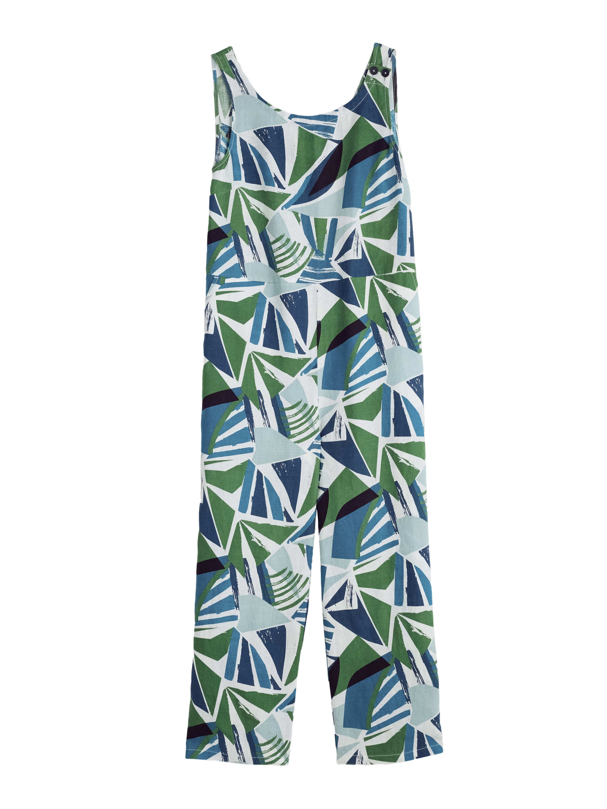 Seasalt Cornwall Normální Overal 'Salt Air' – modrá: přední strana