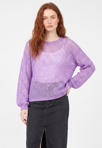 DreiMaster Vintage - Pullover 'Vintage' em roxo: frente