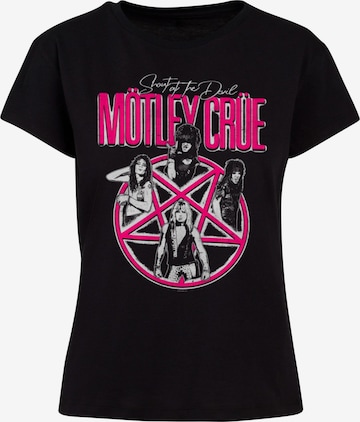 T-shirt 'Motley Crue - Vintage Shout At The Devil Box' Merchcode en noir : devant