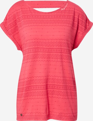 Ragwear Shirt 'HEIDDIE' in Roze: voorkant