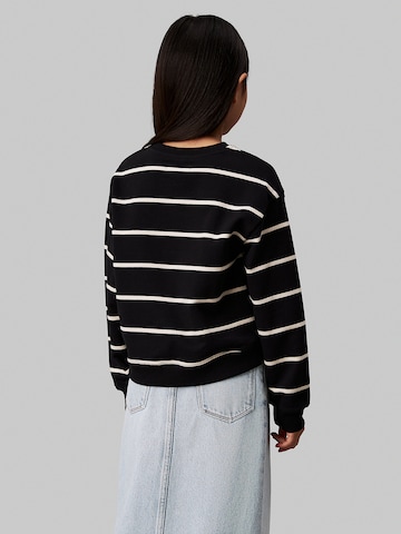 Calvin Klein Jeans Sweatshirt in Schwarz