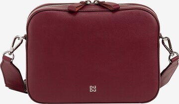 DuDu Crossbody Bag 'Caroline ' in Red: front