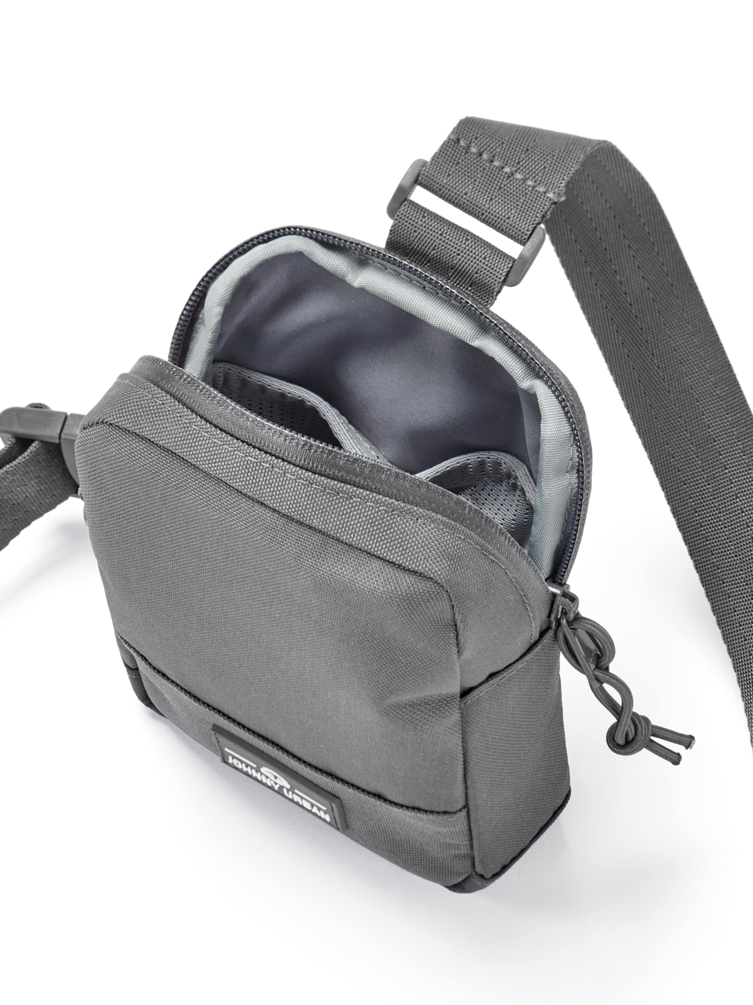 Johnny Urban Чанта за през рамо тип преметка 'Arthur' в сиво