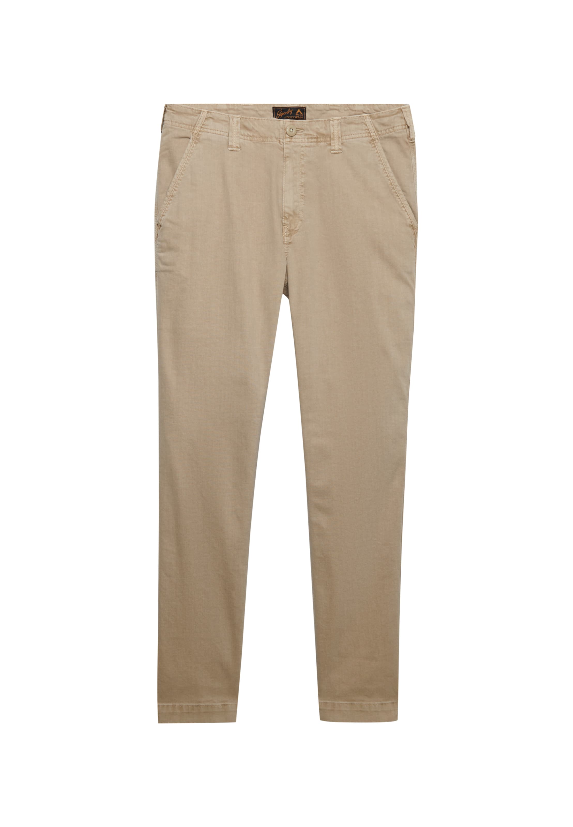 Superdry & Co Chino 'Utility' in de kleur Beige, Productweergave