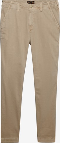 Superdry & Co Regular Chino 'Utility' in Beige: voorkant