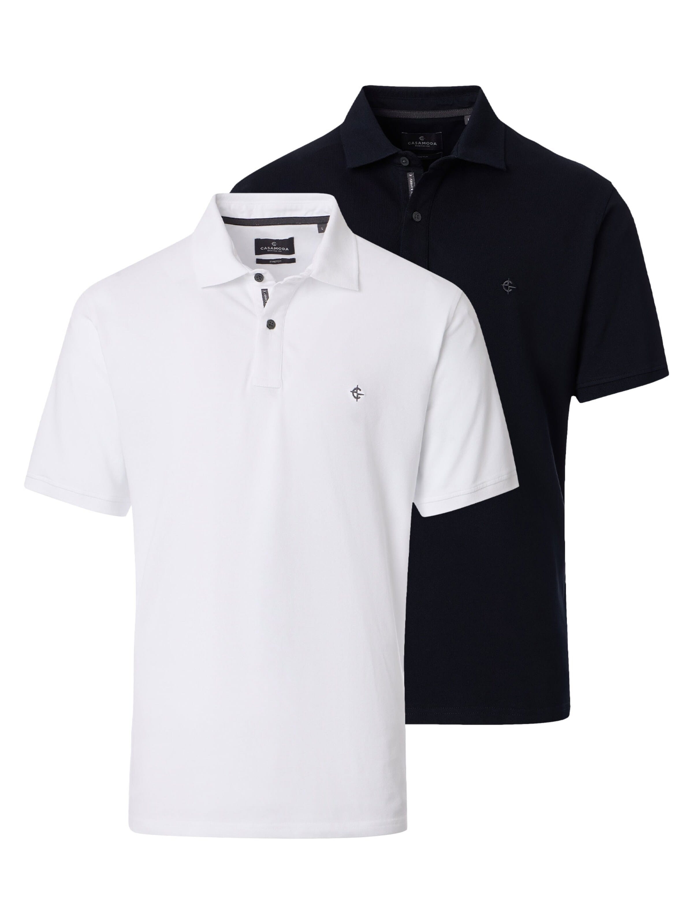 CASAMODA Shirt 'Basic' in Blue: front