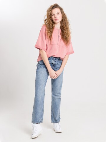 Cross Jeans Sweatshirt in Pink