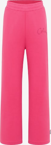 Carlo Colucci Pants 'Dyda' in Pink: front
