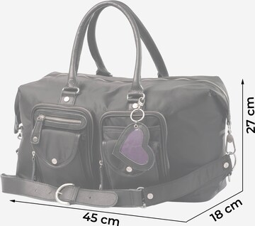 petit amour Barrelbag 'Lissy' in Schwarz